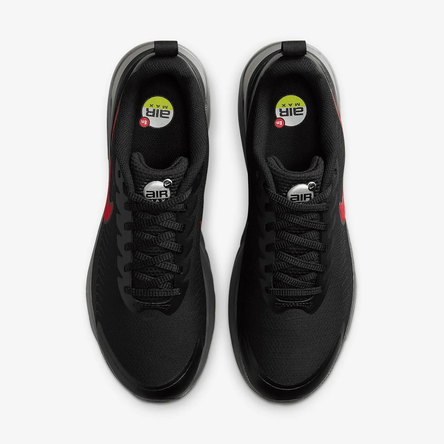 Nike Air Max Nuaxis Men's Shoes (FD4329-010, Black/Black/Black/University Red)