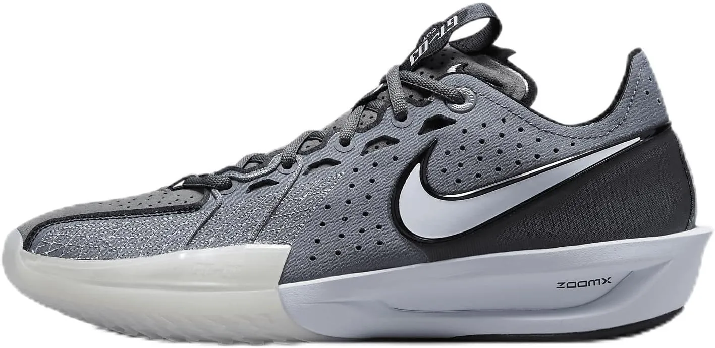 Nike G.T. Cut 3 Basketball Shoes (DV2913-002, Cool Grey/Football Grey/Sail/Black) Size 8