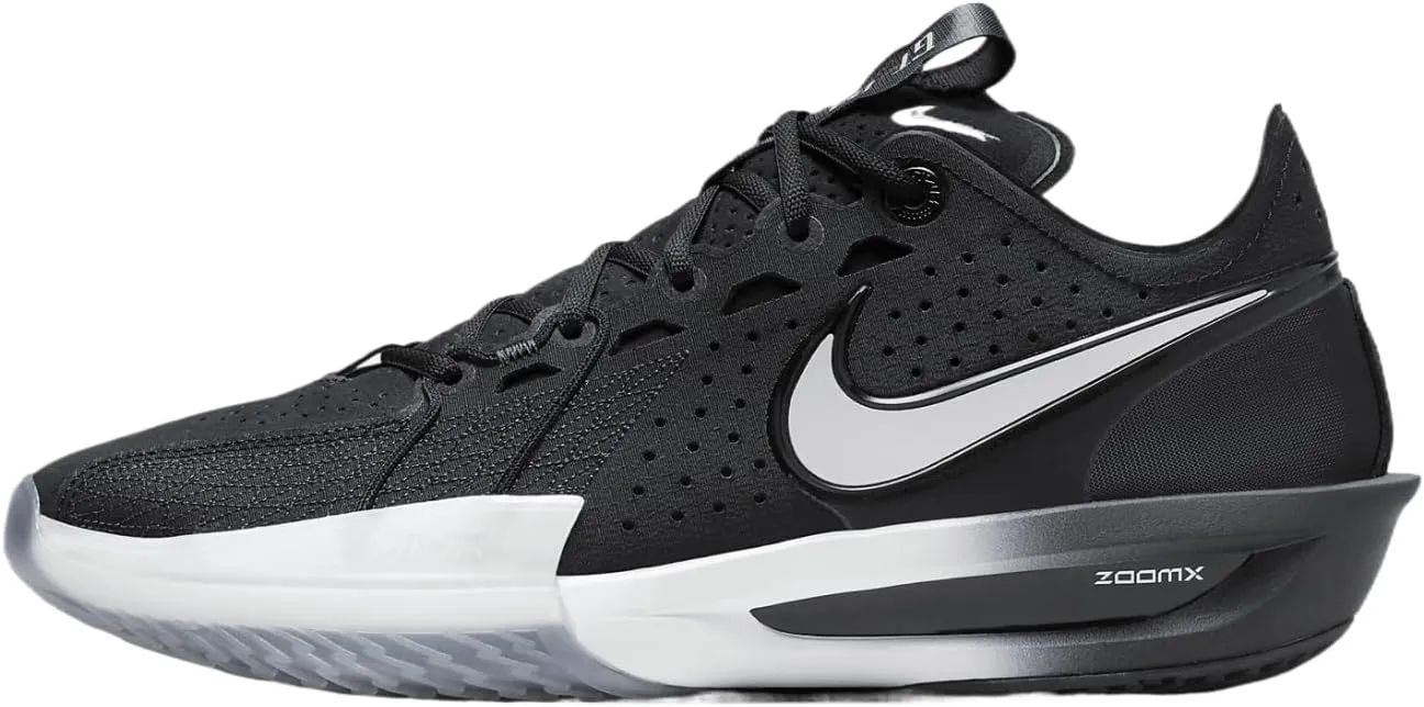 Nike G.T. Cut 3 Basketball Shoes (DV2913-004, Black/Iron Grey/Dark Smoke Grey/White) Size 8.5