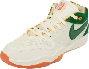 Nike G.T. Hustle 2 Men's Basketball Shoes (DJ9405-103, White/Malachite/Pure Platinum/Vintage Green) Size 10.5