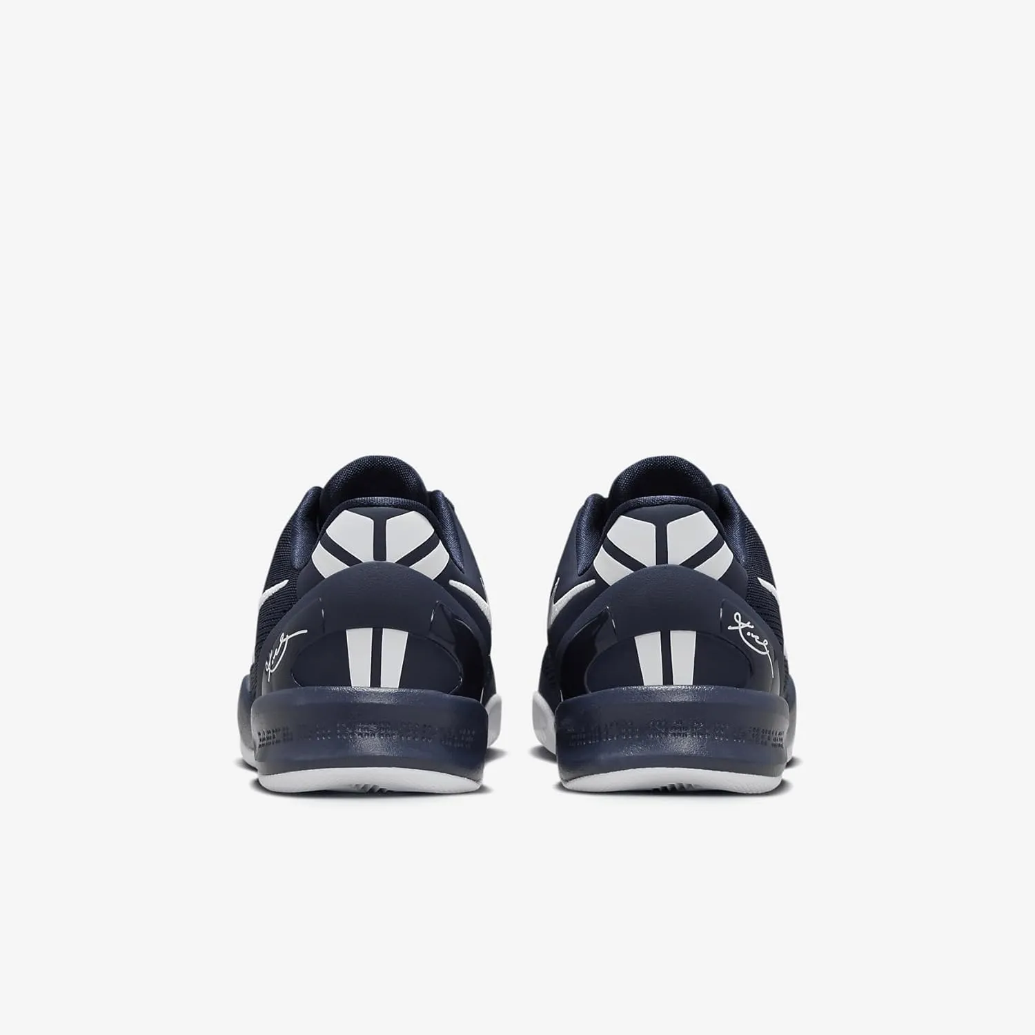 Nike Kobe 8 Big Kids' Basketball Shoes (FN0266-400, College Navy/College Navy/White)