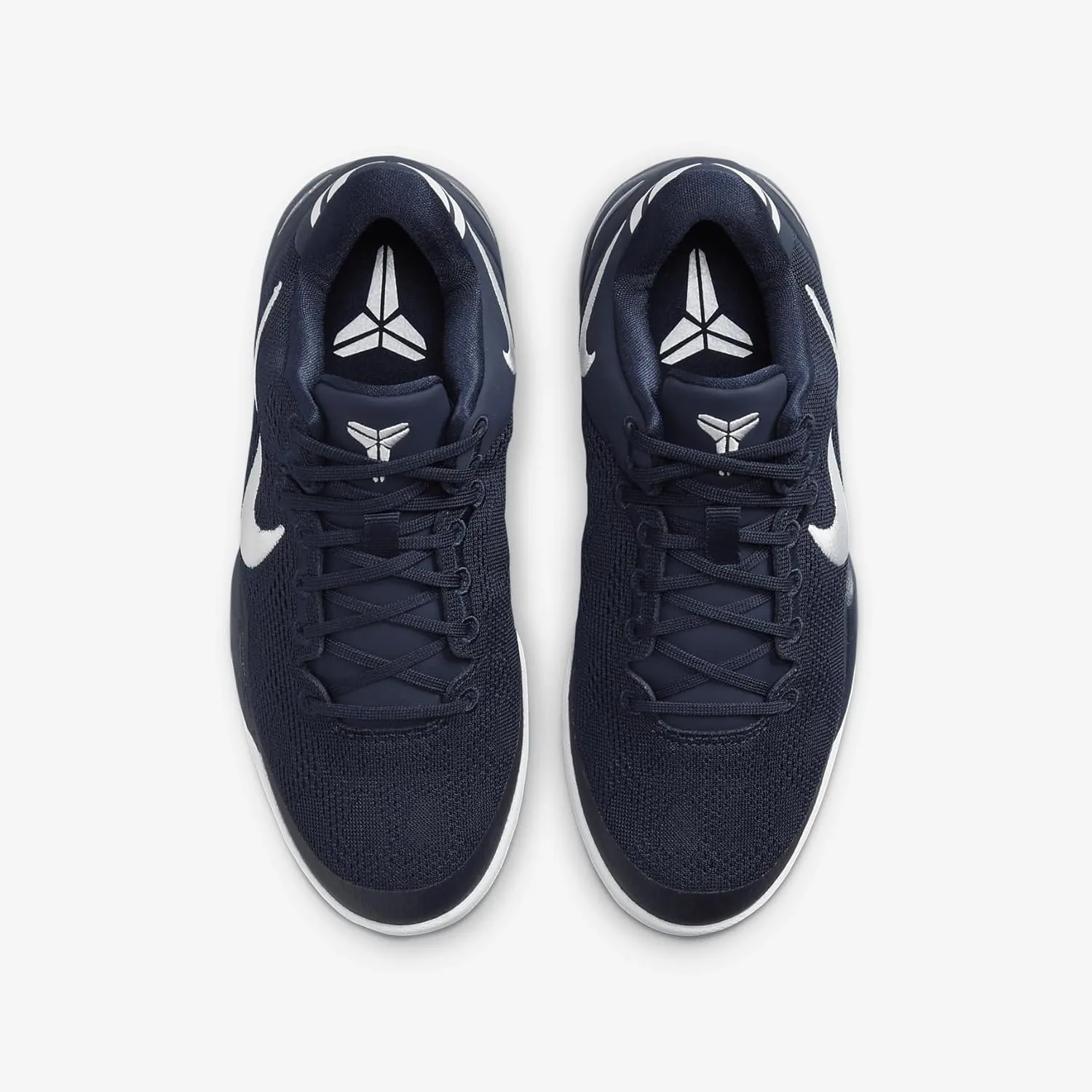 Nike Kobe 8 Big Kids' Basketball Shoes (FN0266-400, College Navy/College Navy/White)