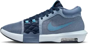 NIKE Lebron Witness 8 Basketball Shoes (FB2239-400, Ashen Slate/DIFFUSED Blue/University Blue/White) Size 13