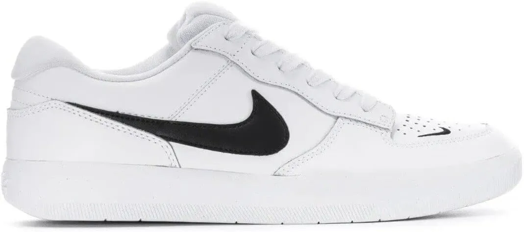 Nike Men's SB Force 58 PRM L White/Black-White-White (DH7505 101) - 12