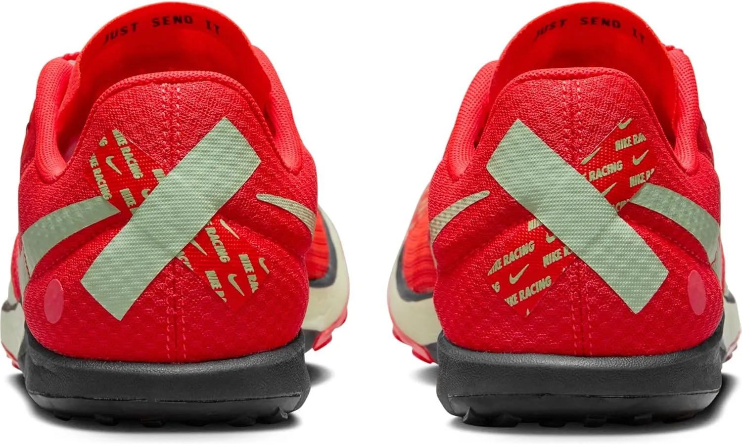 Nike Rival Waffle 6 Road and Cross-Country Racing Shoes (DX7998-100, White/Black-Pure Platinum)