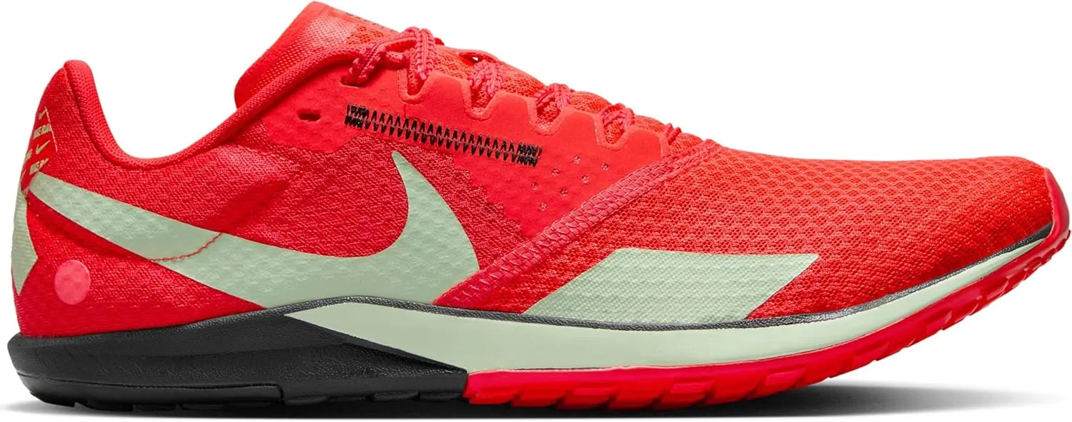 Nike Rival Waffle 6 Road and Cross-Country Racing Shoes (DX7998-100, White/Black-Pure Platinum)