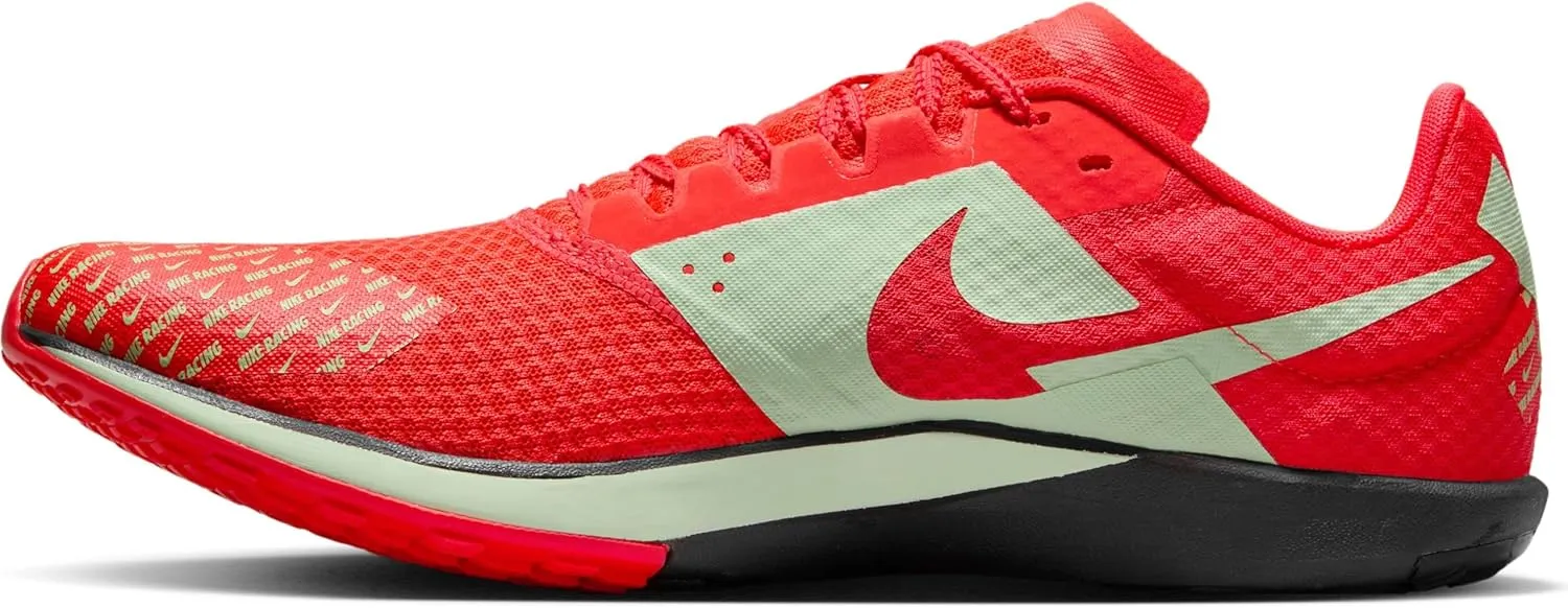 Nike Rival Waffle 6 Road and Cross-Country Racing Shoes (DX7998-100, White/Black-Pure Platinum)