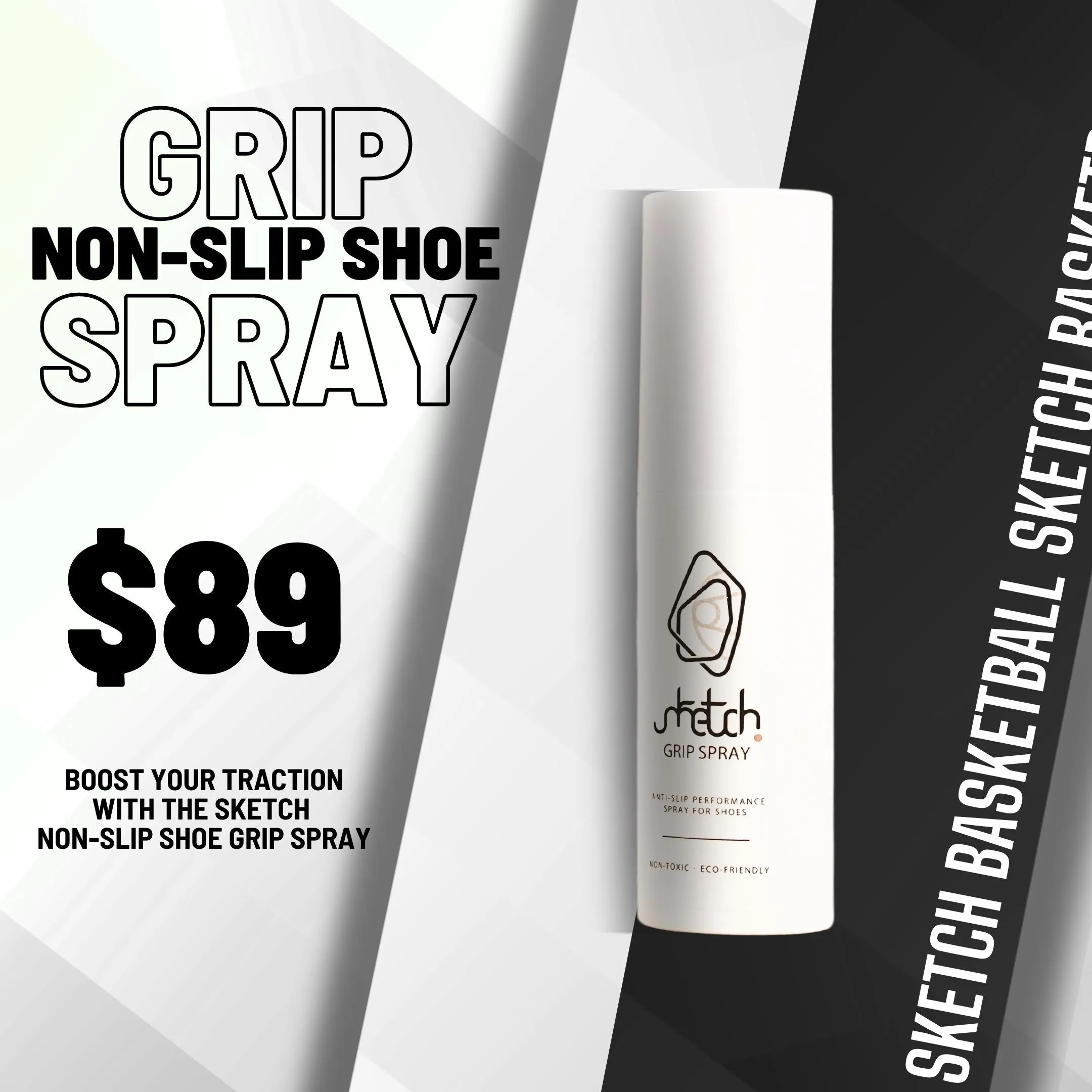 [Official SKETCH NON-SLIP SHOE GRIP SPRAY]