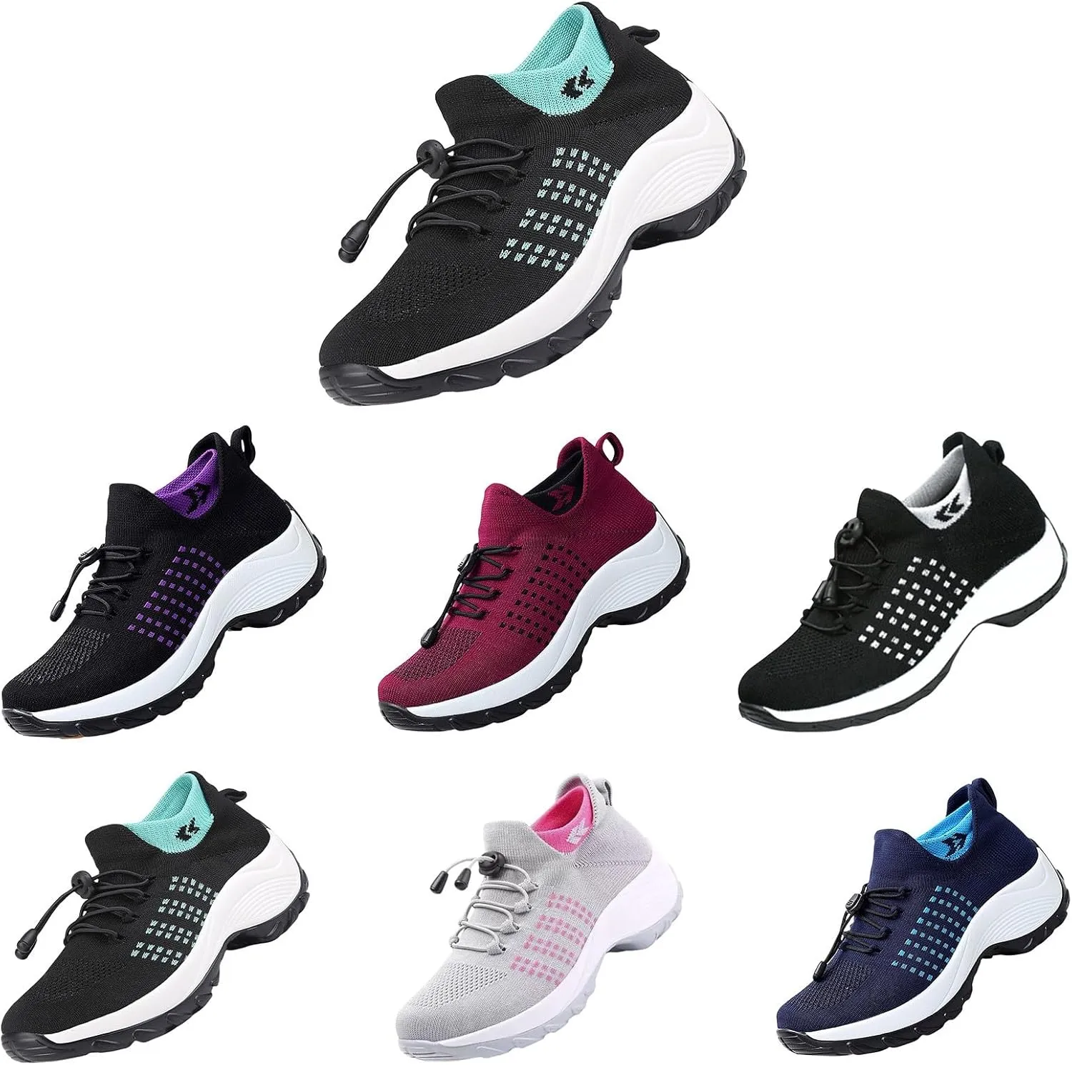 Ortho Stretch Cushion Shoes for Women Comfortwear Orthopedic Sneakers Ortho Breathable Shoes for Plantar Fasciitis