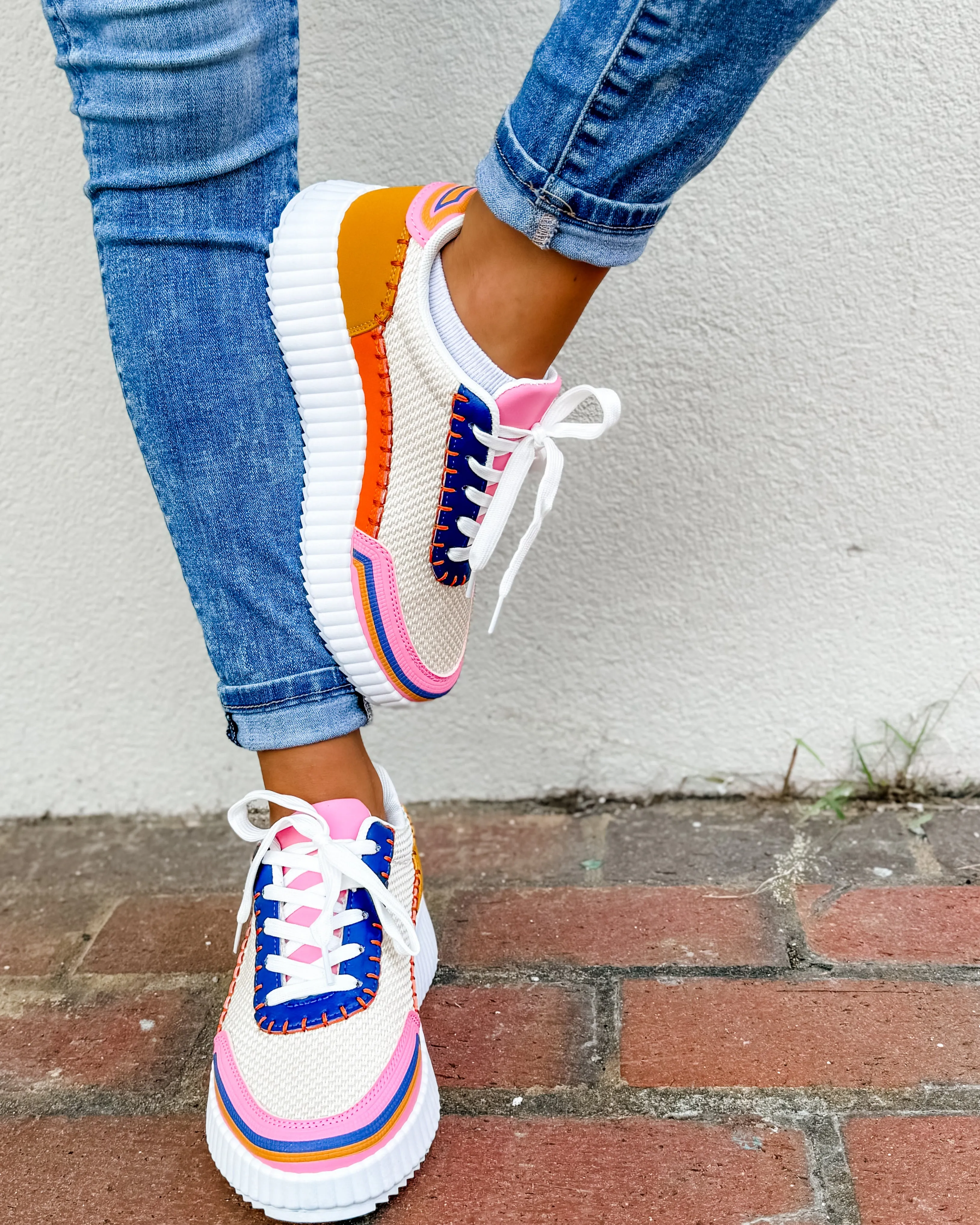 Party Pink Multi Sneaker