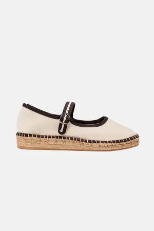 Peonia Ecru Brown Shoes