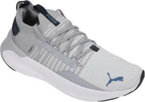 PUMA Softride Symmetry Fuzion Women's Sneaker, 9.5 B(M) US, Grey-Silver-Blue