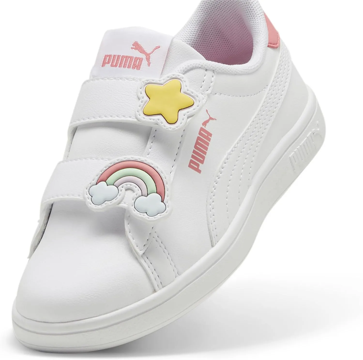 PUMA Unisex-Child Smash Hook and Loop Sneaker