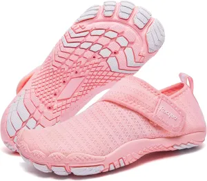 Racqua Boy's Girl's Kids Toddler Water Shoes Quick Dry Barefoot Lightweight Pool Swim Beach Sport Aqua Shoes(Toddler/Little Kid/Big Kid)