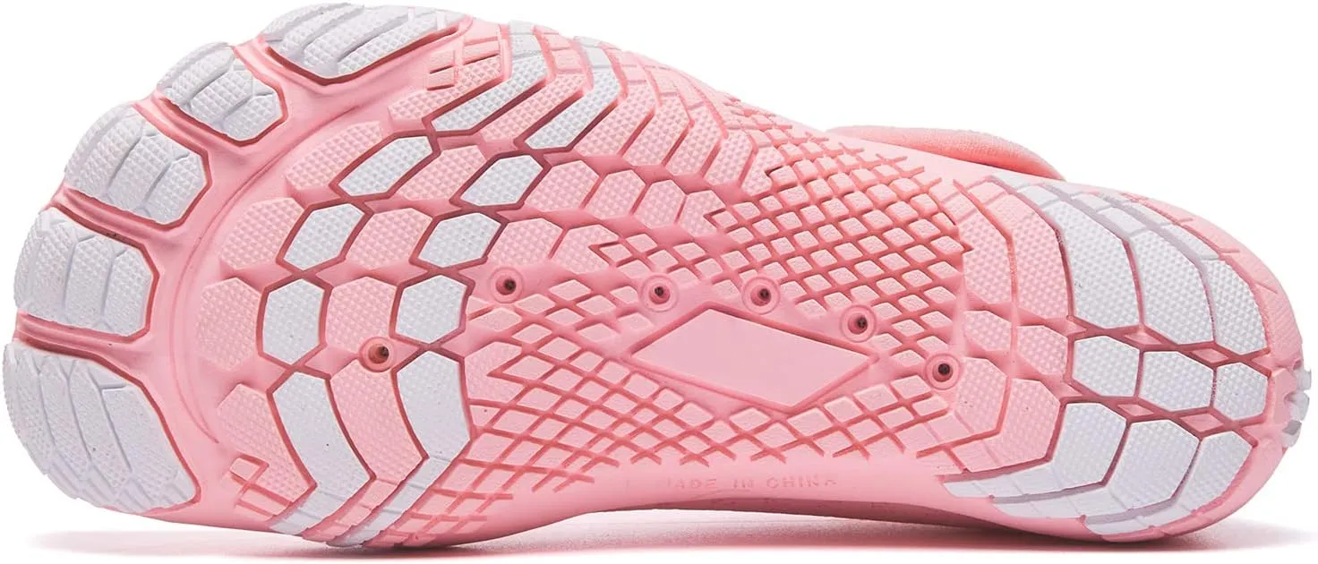 Racqua Boy's Girl's Kids Toddler Water Shoes Quick Dry Barefoot Lightweight Pool Swim Beach Sport Aqua Shoes(Toddler/Little Kid/Big Kid)