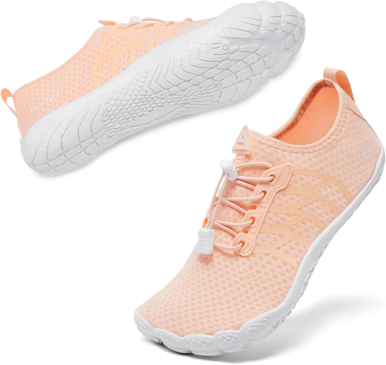 Racqua Water Shoes Quick-Dry Swim Shoes Breathable Lightweight Beach Shoes Pool Barefoot Aqua for Women Men