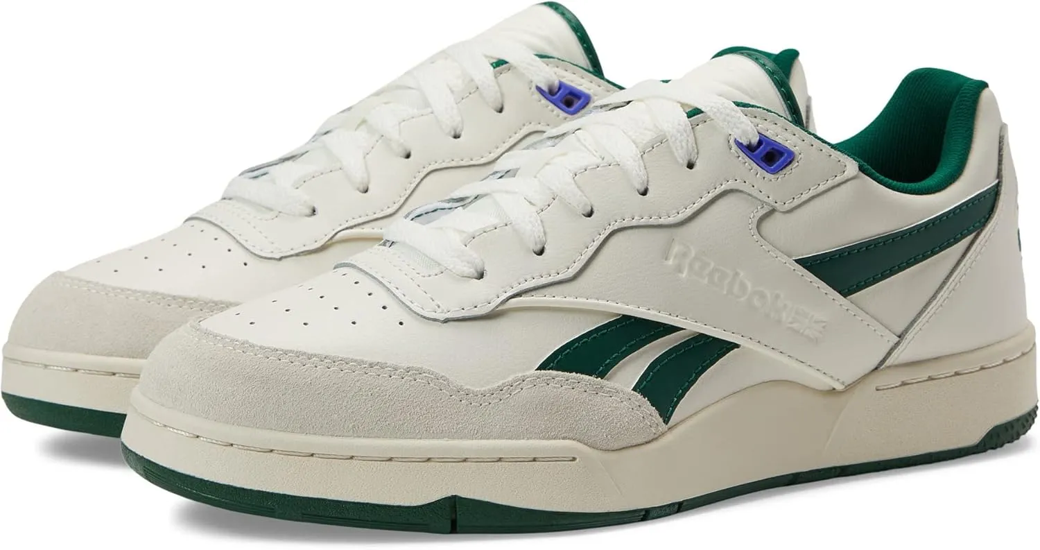 Reebok Unisex BB 4000 II Basketball Shoe, Chalk/Dark Green/Alabaster, 12 US Men
