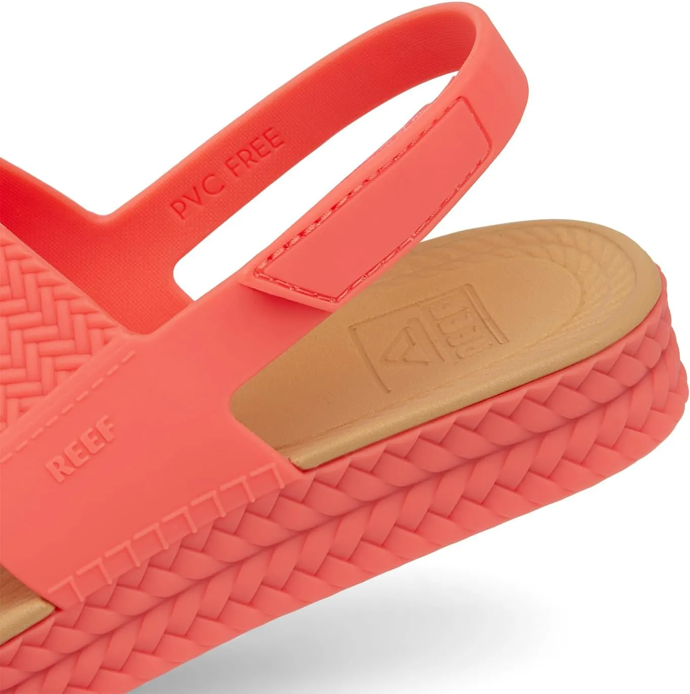 REEF Water Vista Higher Women's Platform Sandal - Adjustable Velcro Strap