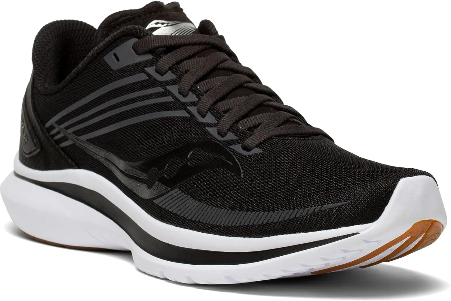 Saucony Women's Running Shoe, Black/Gum, 8
