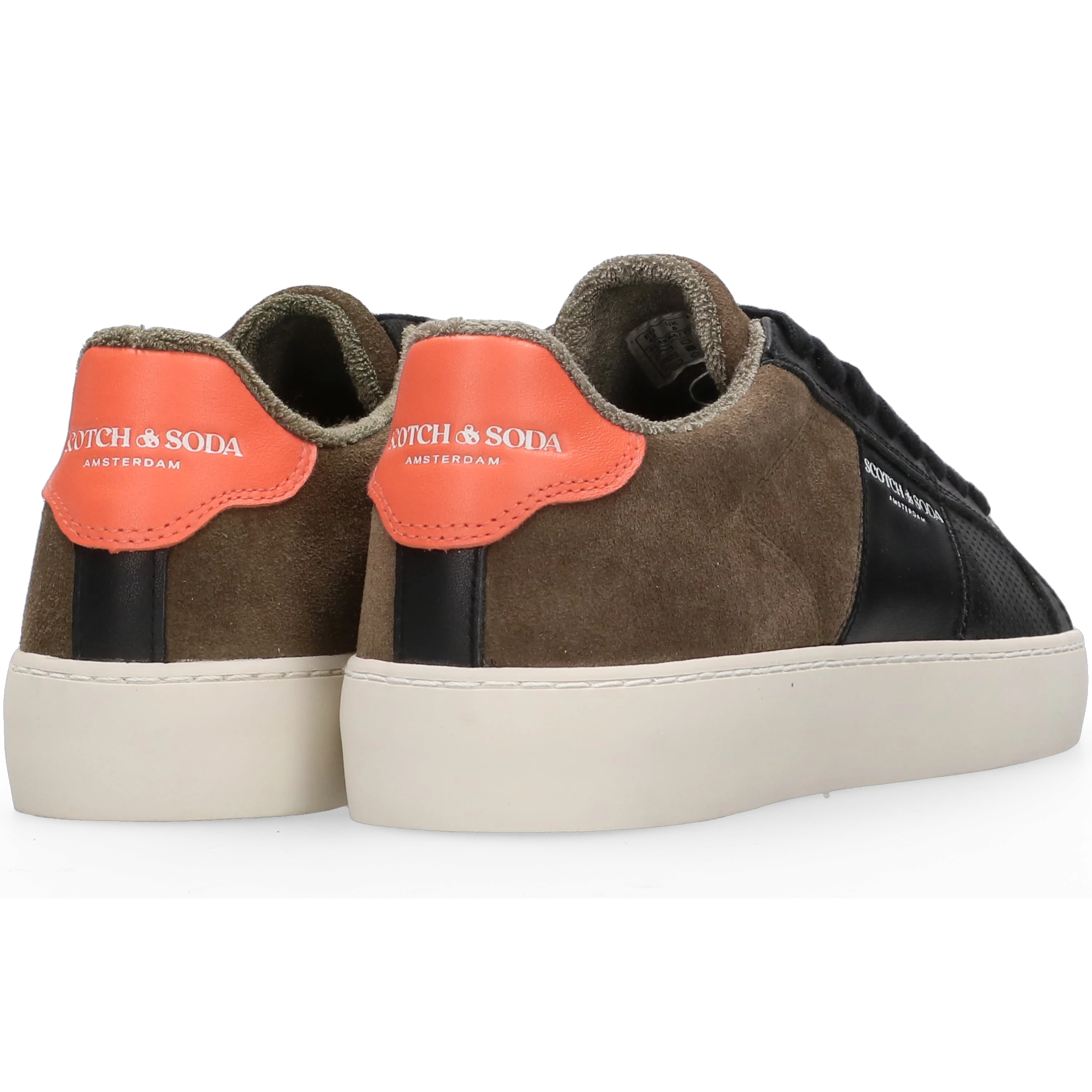 Scotch & Soda Plakka Sneaker | Black/Army