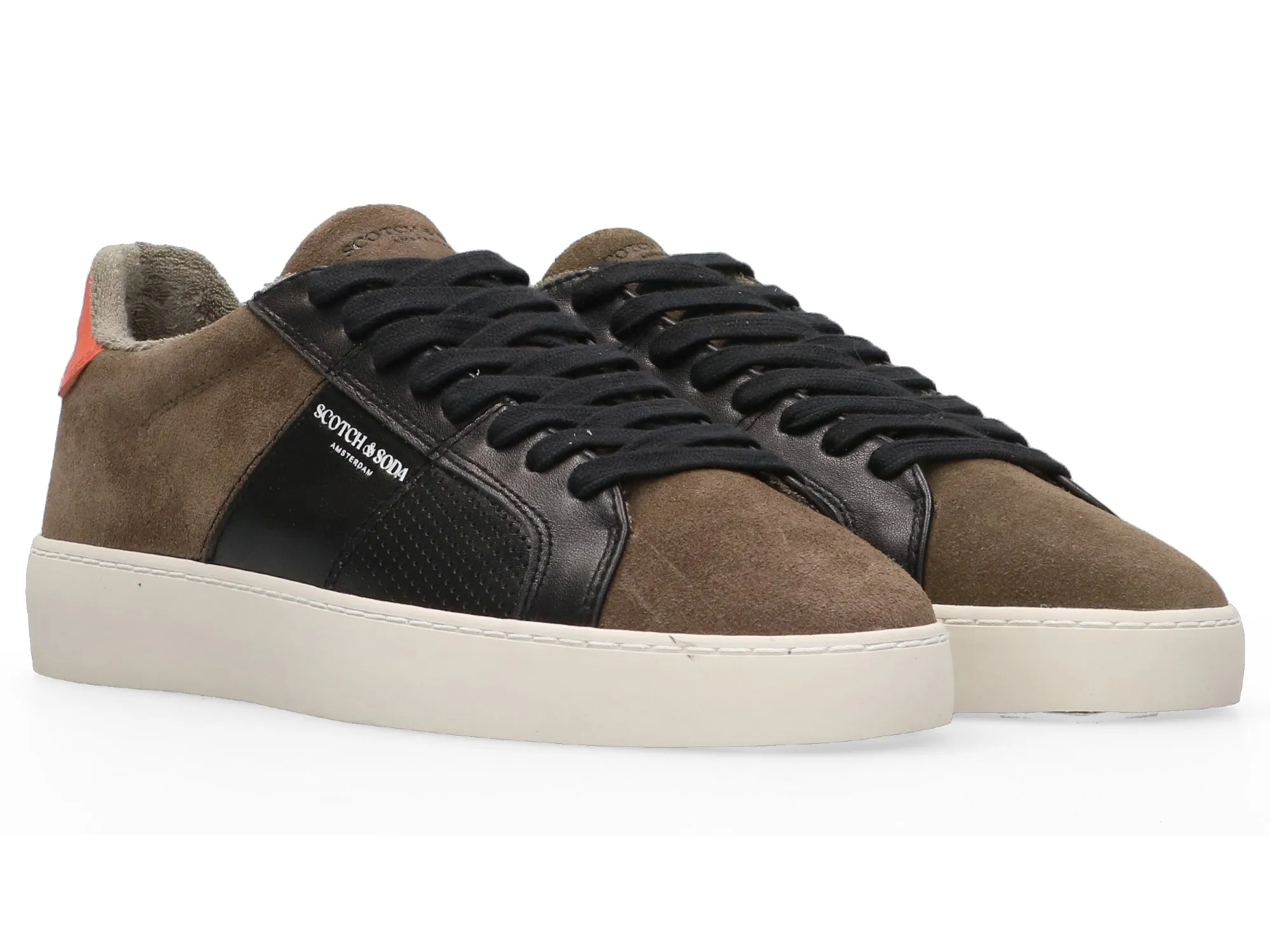 Scotch & Soda Plakka Sneaker | Black/Army