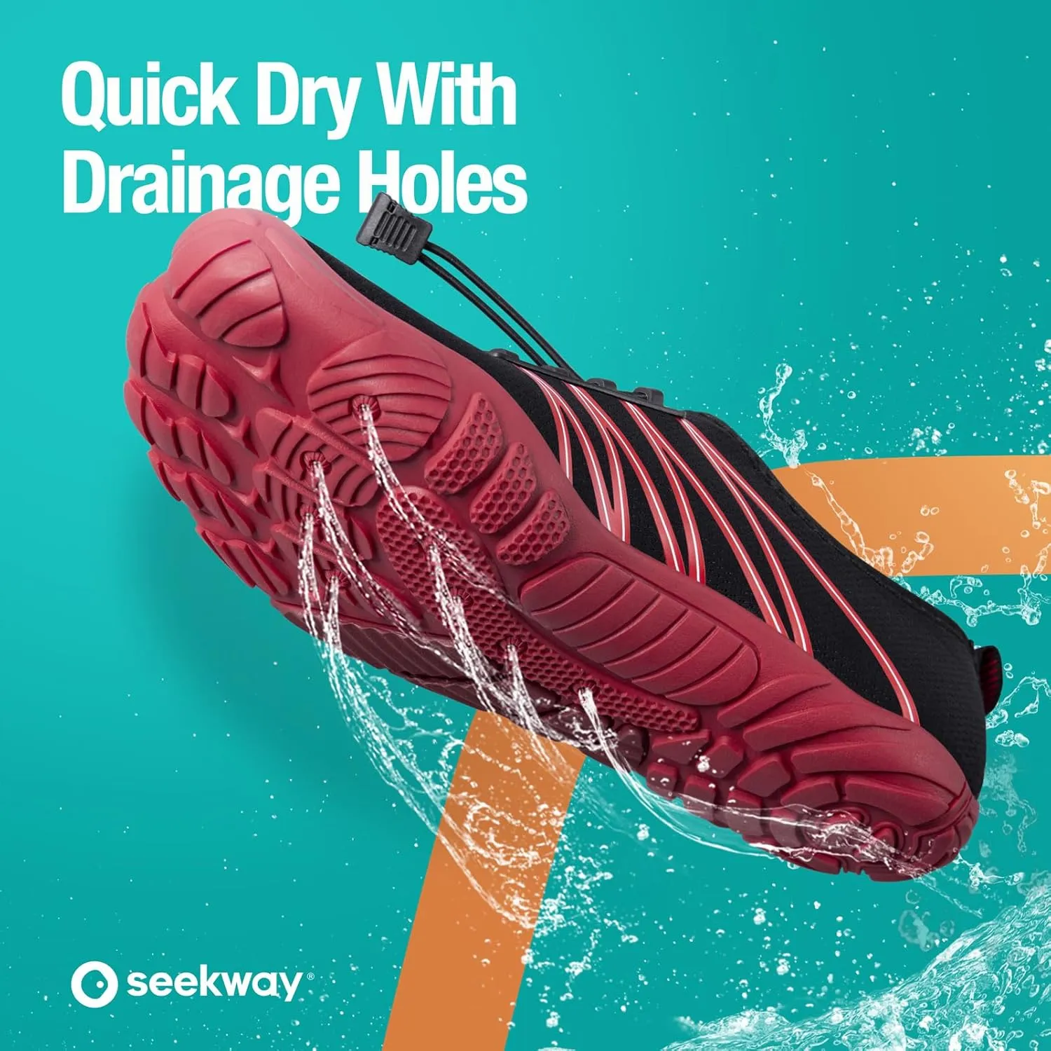SEEKWAY Water Shoes Men Women Adult Quick-Dry Aqua Sock Barefoot for Beach Swim River Pool Lake Hiking Kayaking Surfing