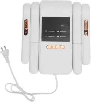 Shoe Dryer Wet Dry Dual Use ABS Boot Warmer 15s Fast Heating Deodorization Intelligent Timer Foldable Design Control for Wet Dry Shoes Boots 200W