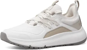 Shoes for Crews Karina RX Women’s Slip Resistant Work Shoes Non Slip Sneakers Walking Water Resistant Zapatillas Zapatos Trabajo, Size 8.5 Alabaster and Tan