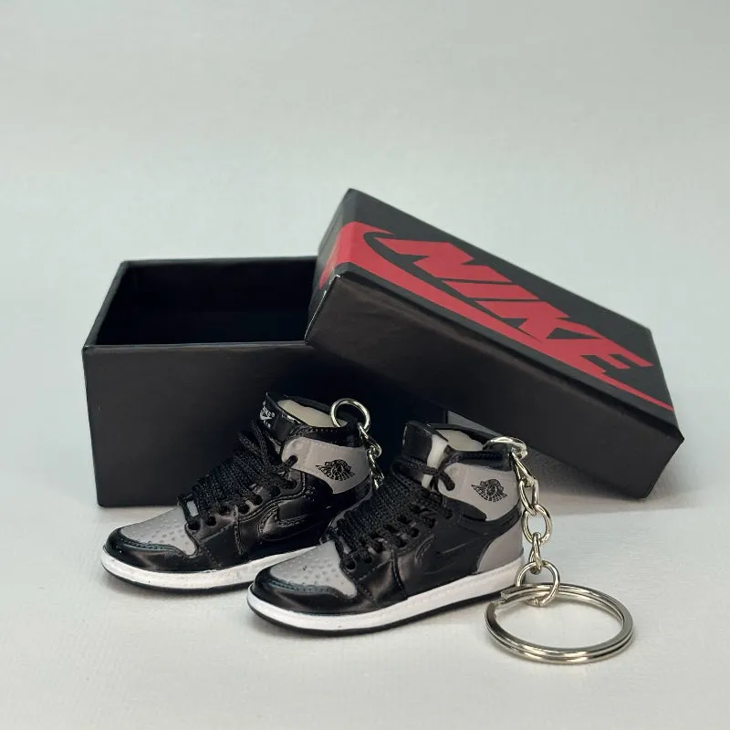 Single Sneaker Keychain - AJ1 Shadow High (No Box)