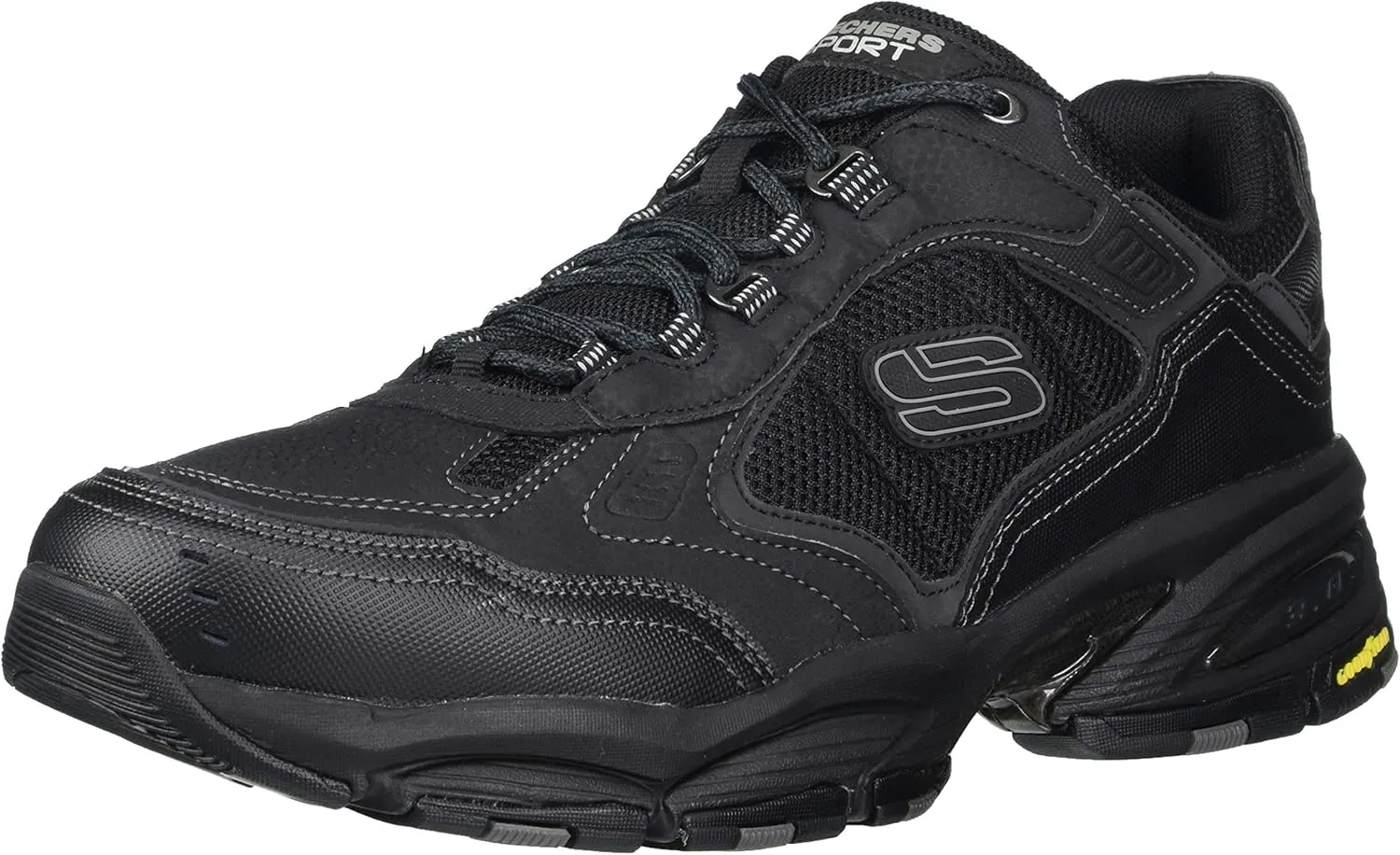 Skechers Men's Oak Canyon Redwick Trainers, Black, 8