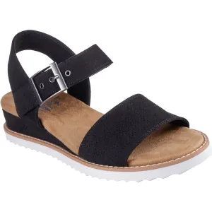 Skechers Women's Desert Kiss Serendipitous Sandal in Black
