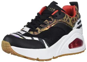 Skechers womens Skecher Street Women's Uno Hi - the Hunt Sneaker, Bkmt, 5.5 US