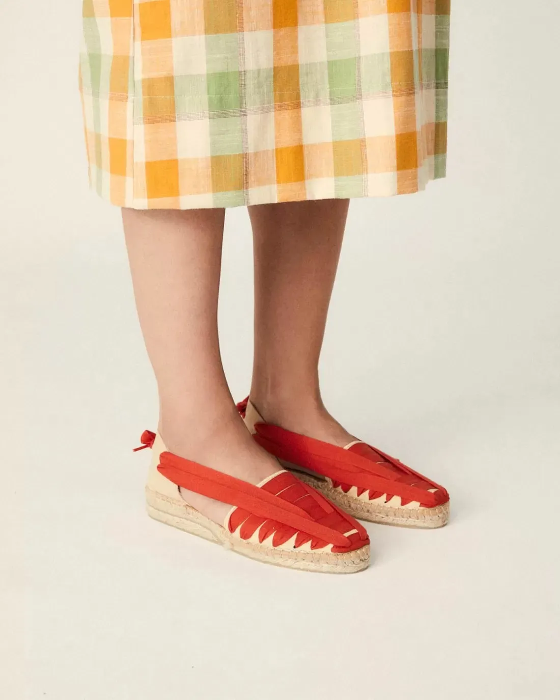 Soc Red Espadrille