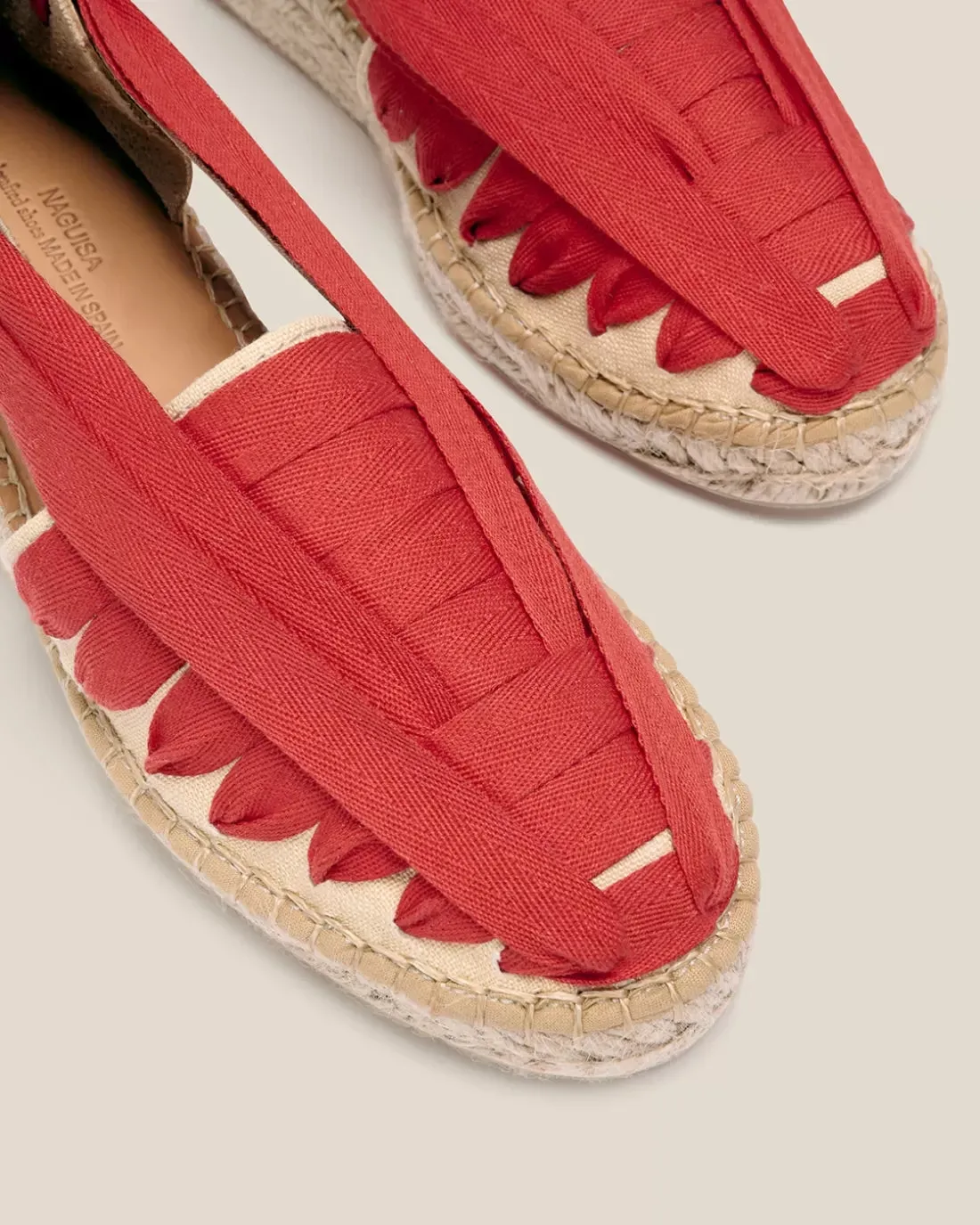 Soc Red Espadrille
