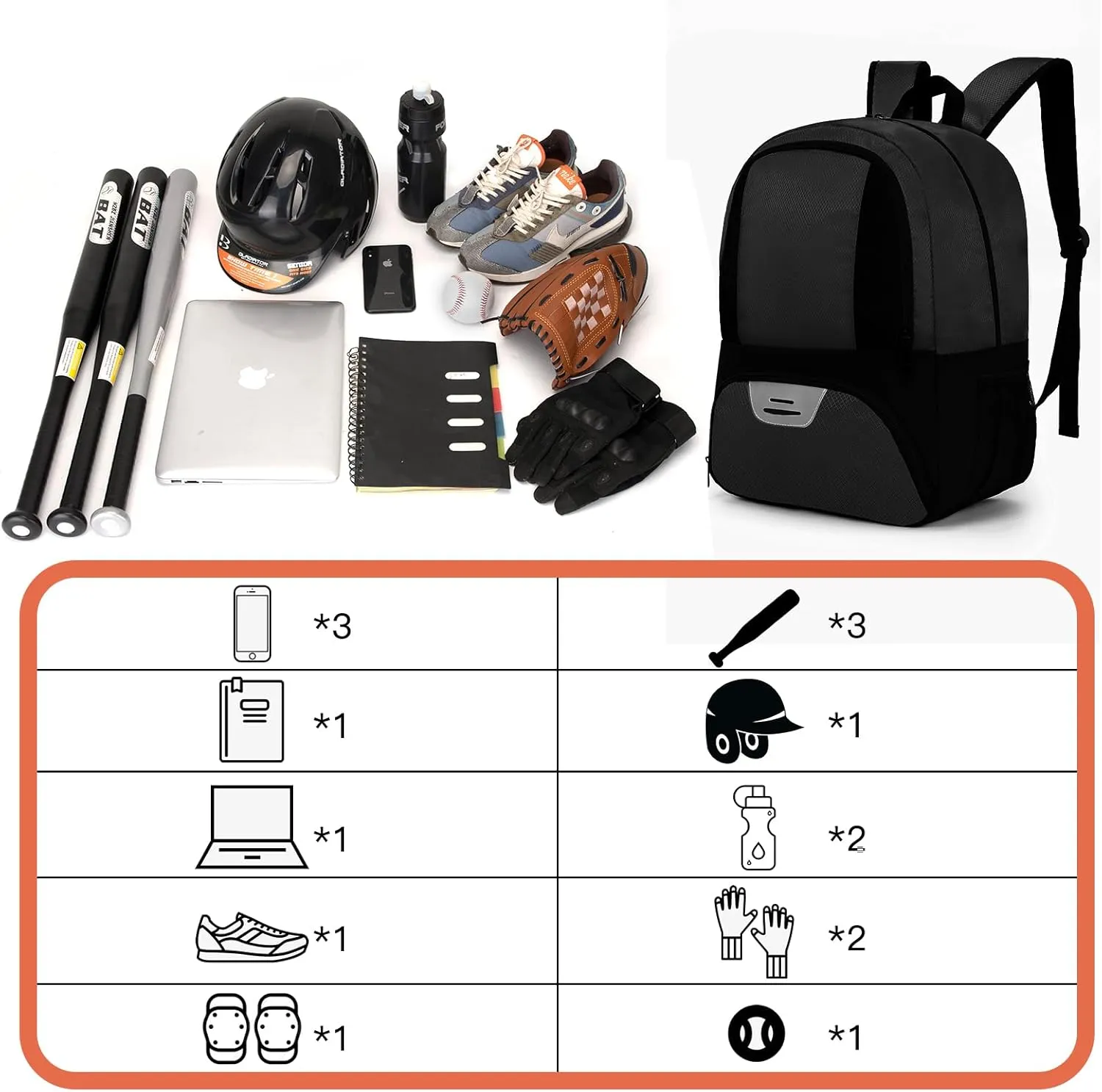 Soccer Bag,Youth Soccer Backpack, Football Volleyball Basketball Backpack fo,Sport Equipment Bags with Shoe compartment