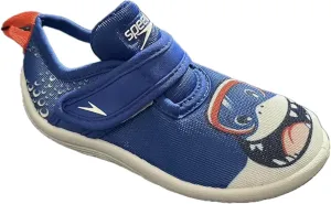 Speedo Kid's Blue Shore Explorer Water Shoes Boy's Bubble Snorkel Shark Fish 5-6, 7-8, 11-12 (091116512, US Footwear Size System, Little Kid, Numeric Range, Medium, 5, 6)