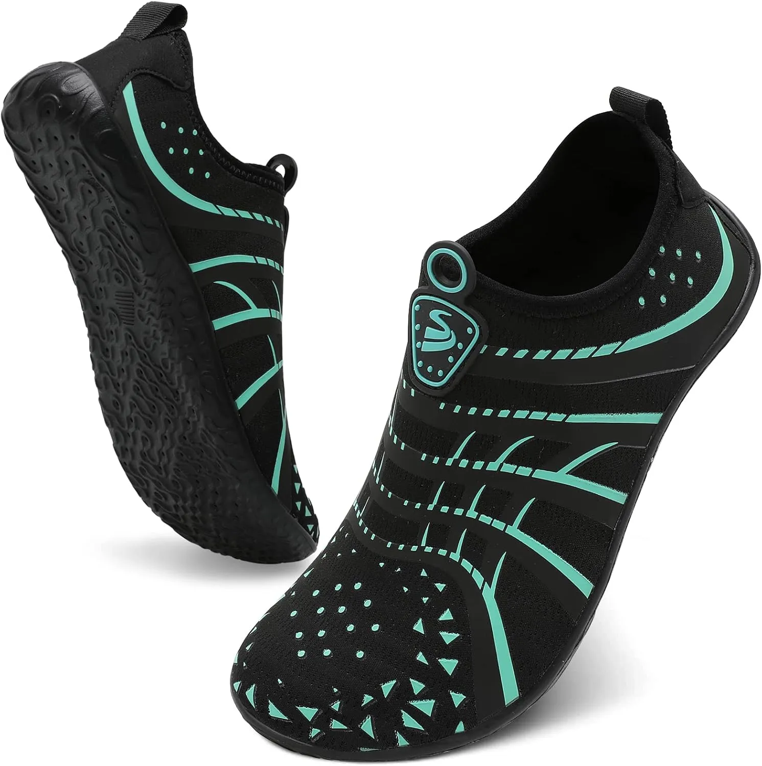 Spesoul Womens and Mens Water Shoes Breathable Quick Dry Soft Barefoot Aqua Socks for Hiking Swim Beach Surf Yoga Sport