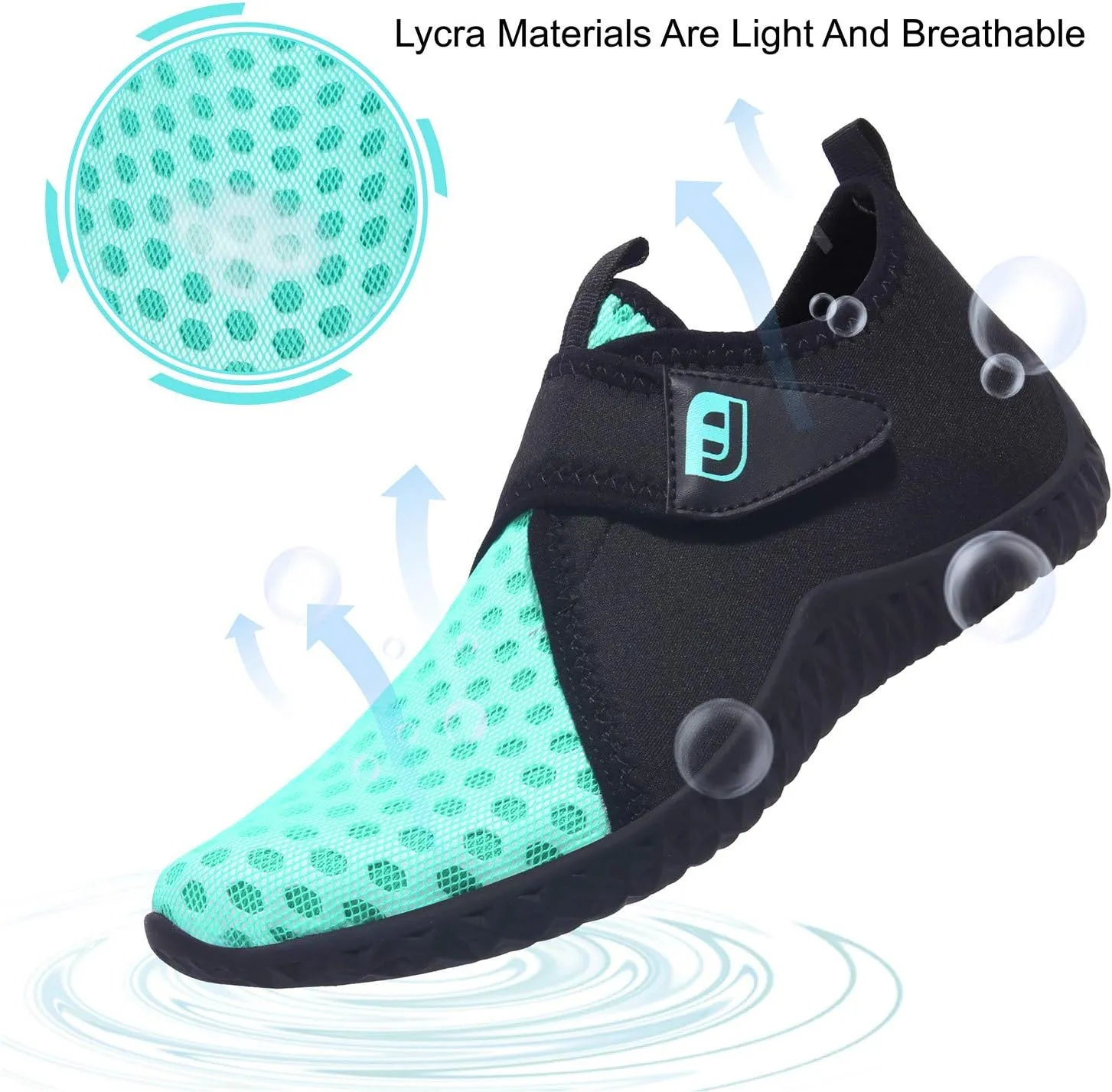 Spesoul Womens Mens Water Sports Shoes Outdoor Quick Dry Barefoot Athletic Aqua Shoe for Beach Swim Pool Surf Diving Yoga