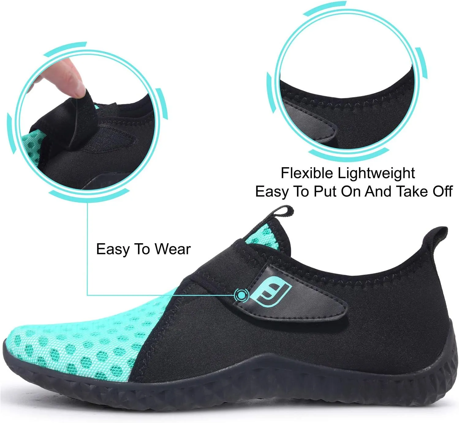 Spesoul Womens Mens Water Sports Shoes Outdoor Quick Dry Barefoot Athletic Aqua Shoe for Beach Swim Pool Surf Diving Yoga