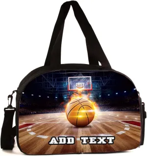 Sport Gym Duffel Bag Personalized Customized - Basketball