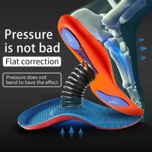 Sport Insoles For Shoes Sole Shock Absorption Deodorant Breathable Cushion Running Insoles For Feet Man Women Orthopedic Insoles - Insoles