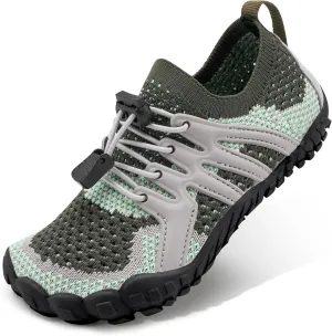 Stelle Girls Boys Water Shoes Aqua Socks with Adjustable Laces Quick Drying Beach Sports Non Slip Swimming Hiking Shoes