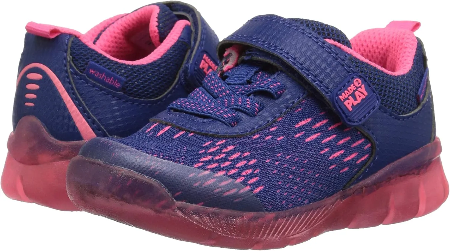 Stride Rite Unisex-Child Made 2 Play Lighted Neo Sneaker