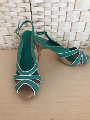 Stunning Material Sling Back Sandal - Size 7 Only - REDUCED