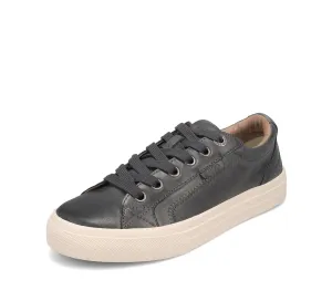 Taos Plim Soul Lux Women's Sneaker - Soft Premium Leather Lace Up Sneakers with All Day Walking Comfort and Support Steel 6 (M) US