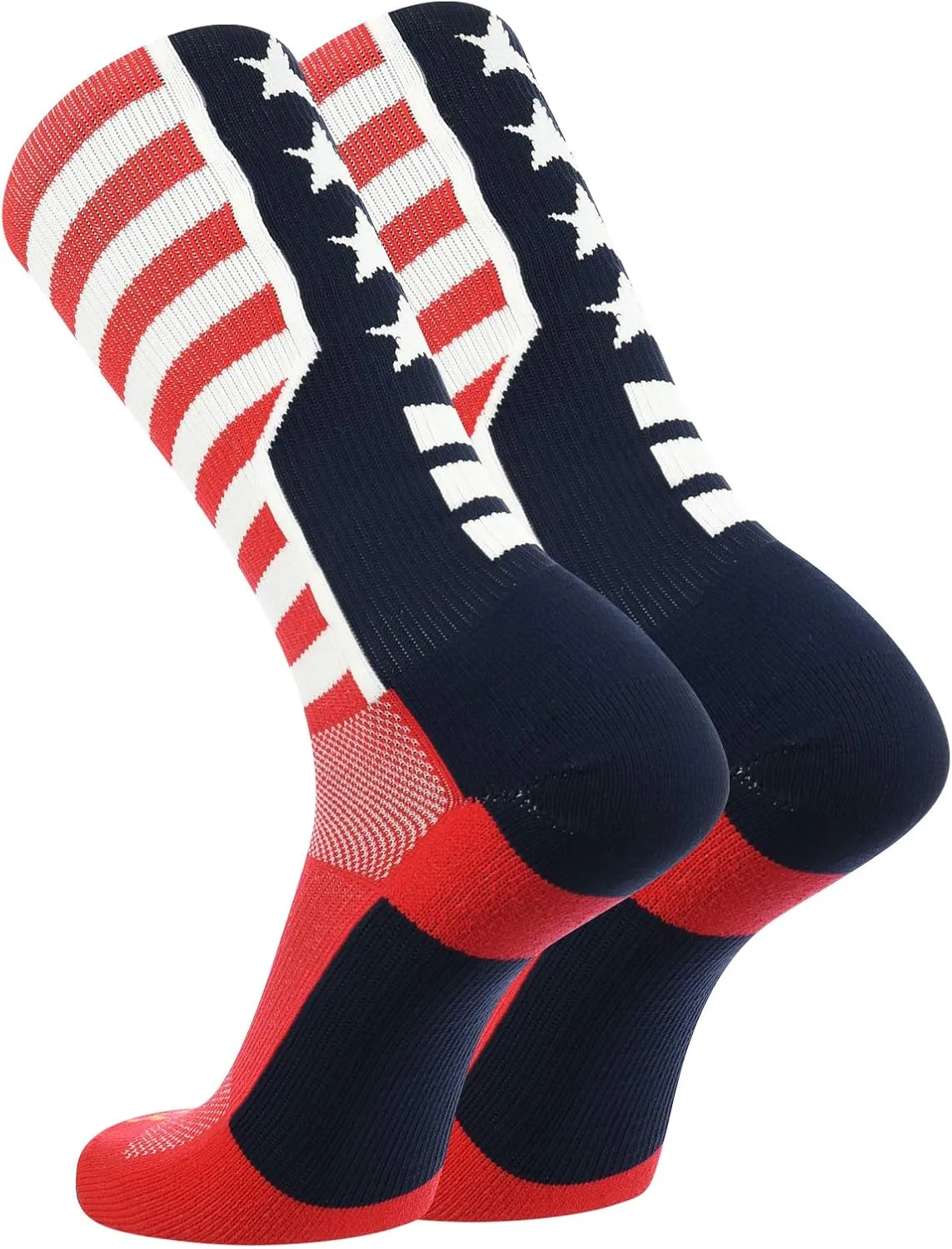 TCK Stars and Stripes Perimeter Crew Socks