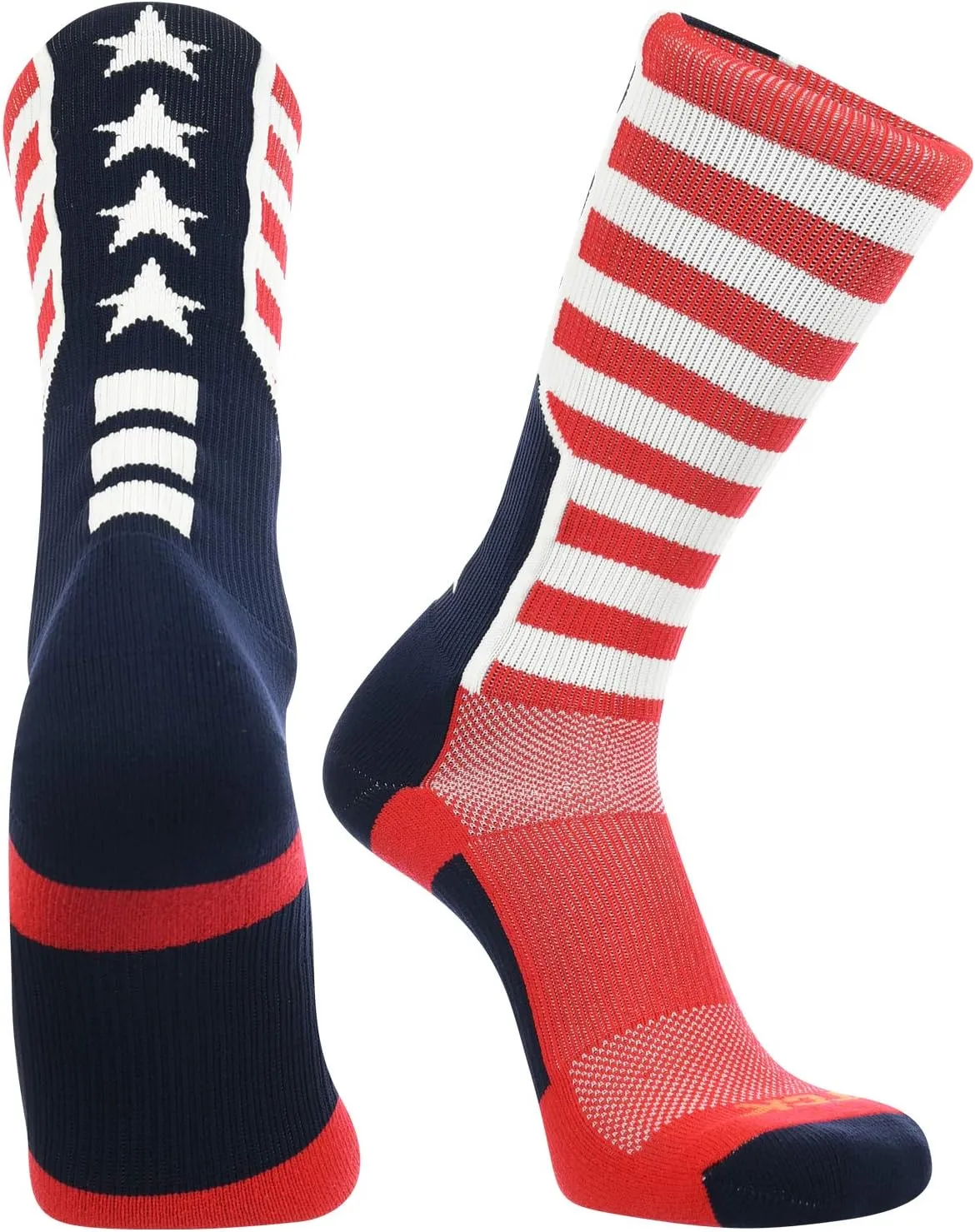 TCK Stars and Stripes Perimeter Crew Socks