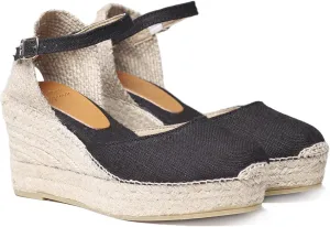 TONI PONS Laia-NT - Vegan wedge espadrille for Women made of Linen.