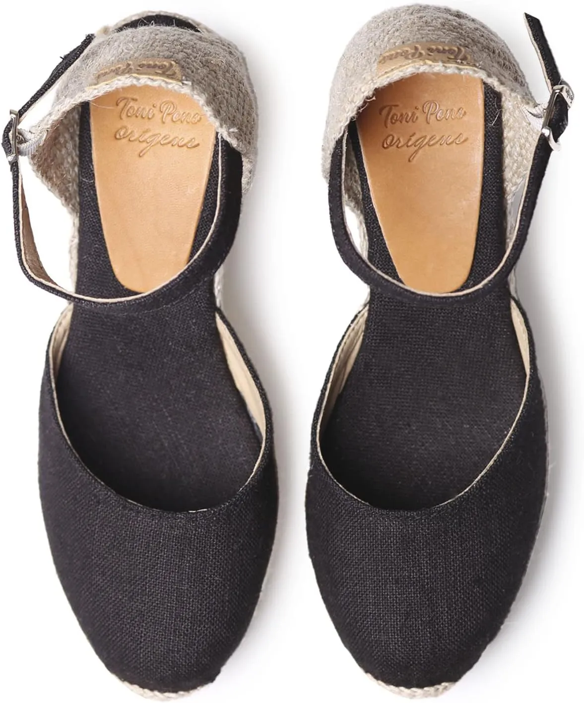 TONI PONS Laia-NT - Vegan wedge espadrille for Women made of Linen.