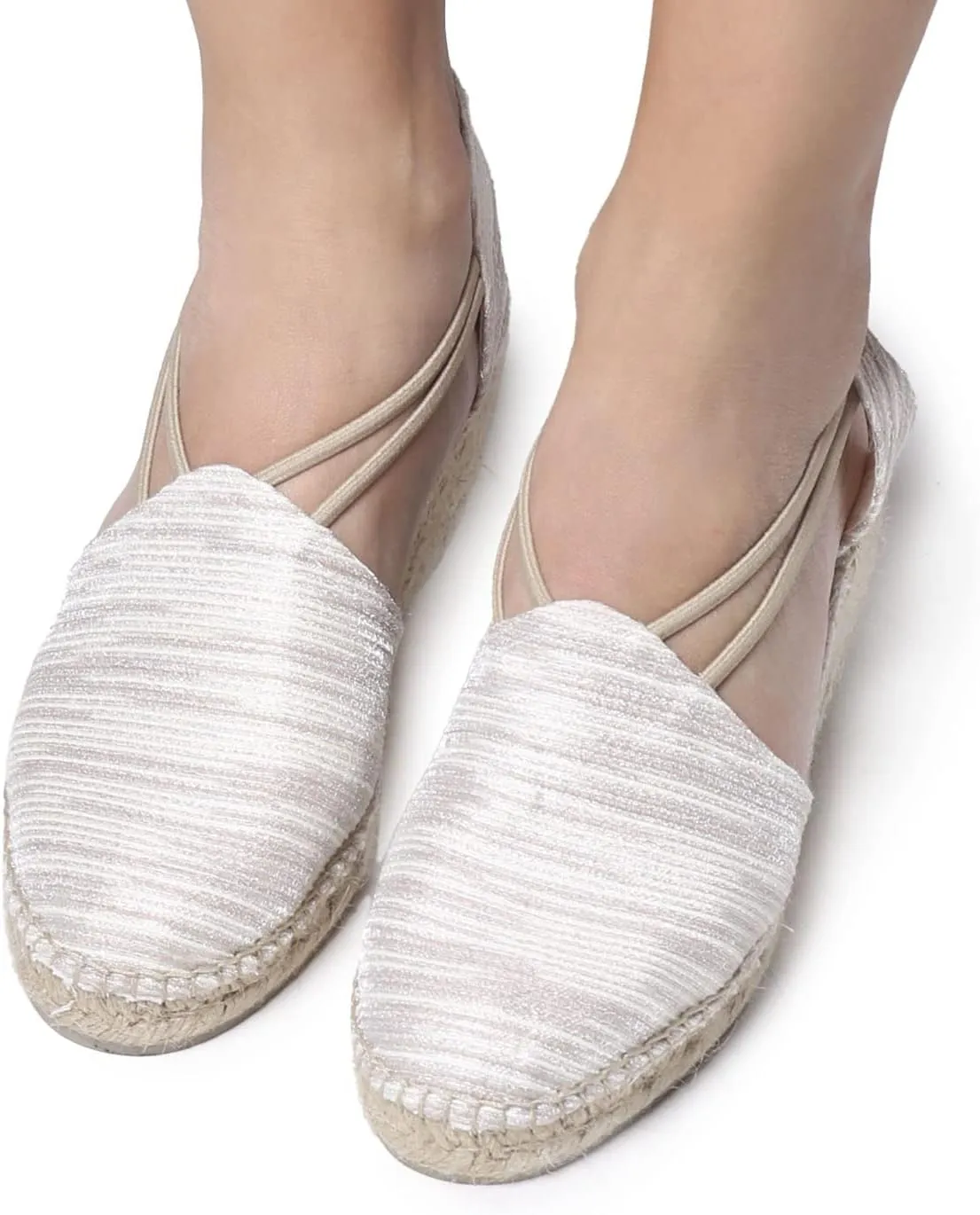TONI PONS Tania-ZR Women's Vegan Platform Espadrille in Fabric.